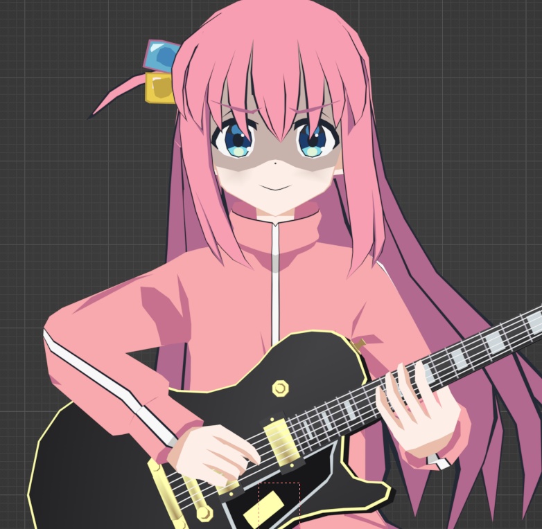 Hitori Gotou (.fbx / .blend)