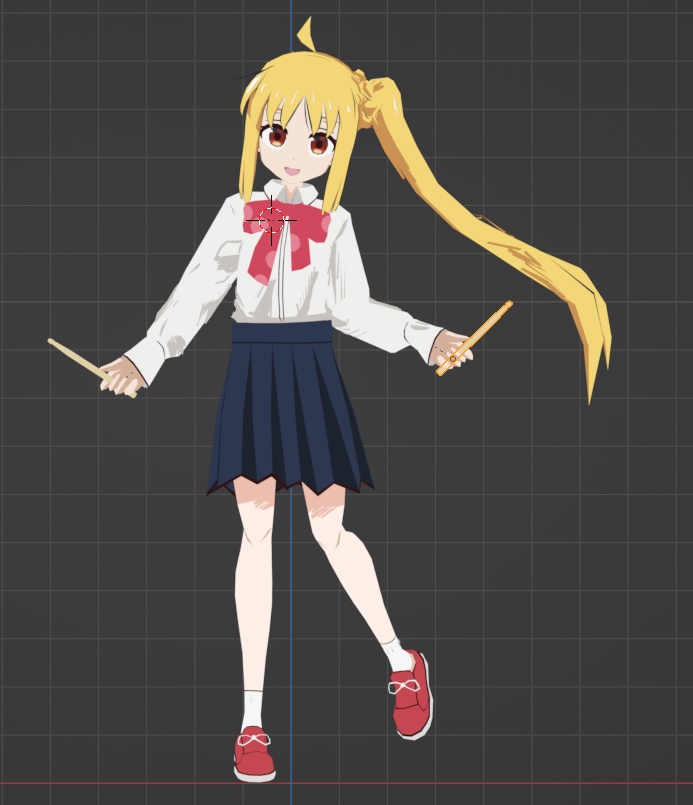Nijika Ijichi (.fbx .blend)