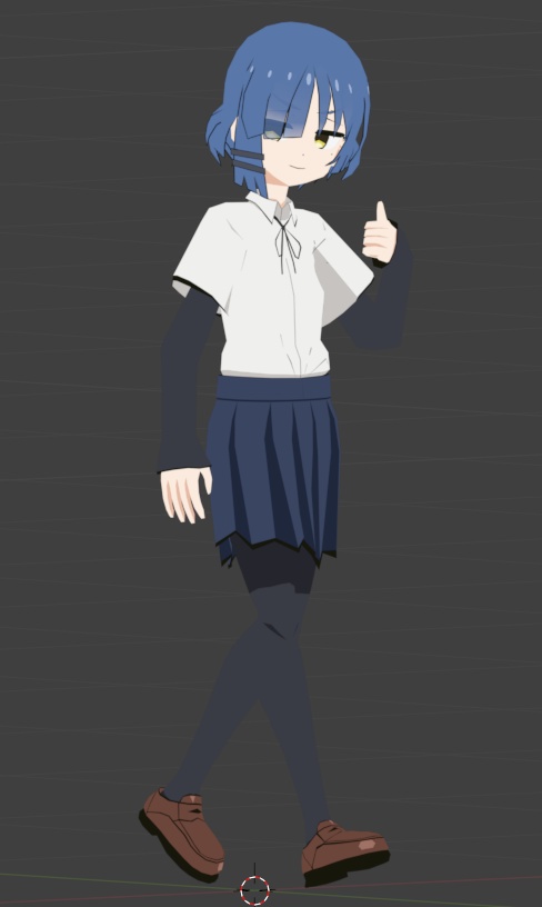 ryo yamada (.fbx / .blend)