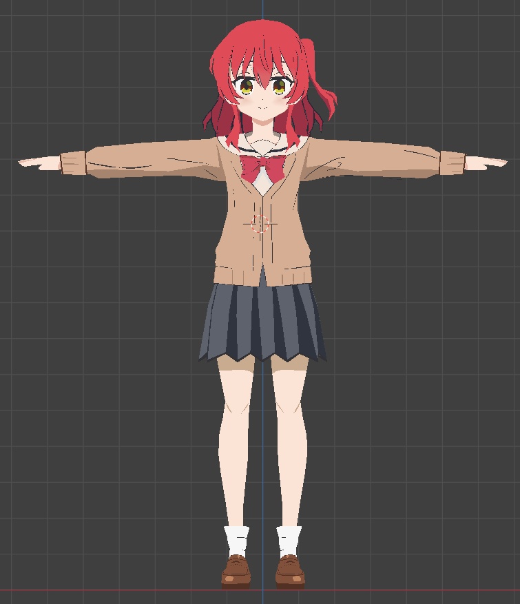 Ikuyo kita (.fbx / .blend)