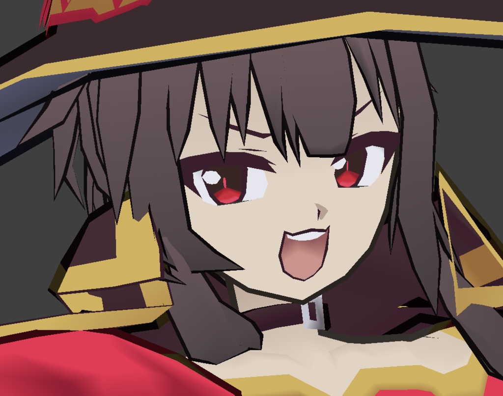 megumin .blend .fbx