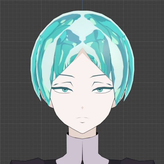 phosphophyllite (.blend / .fbx)