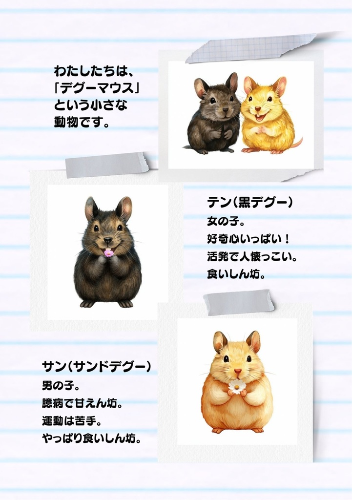 テンとサンの四季だより|春分の日(電子版PDF)