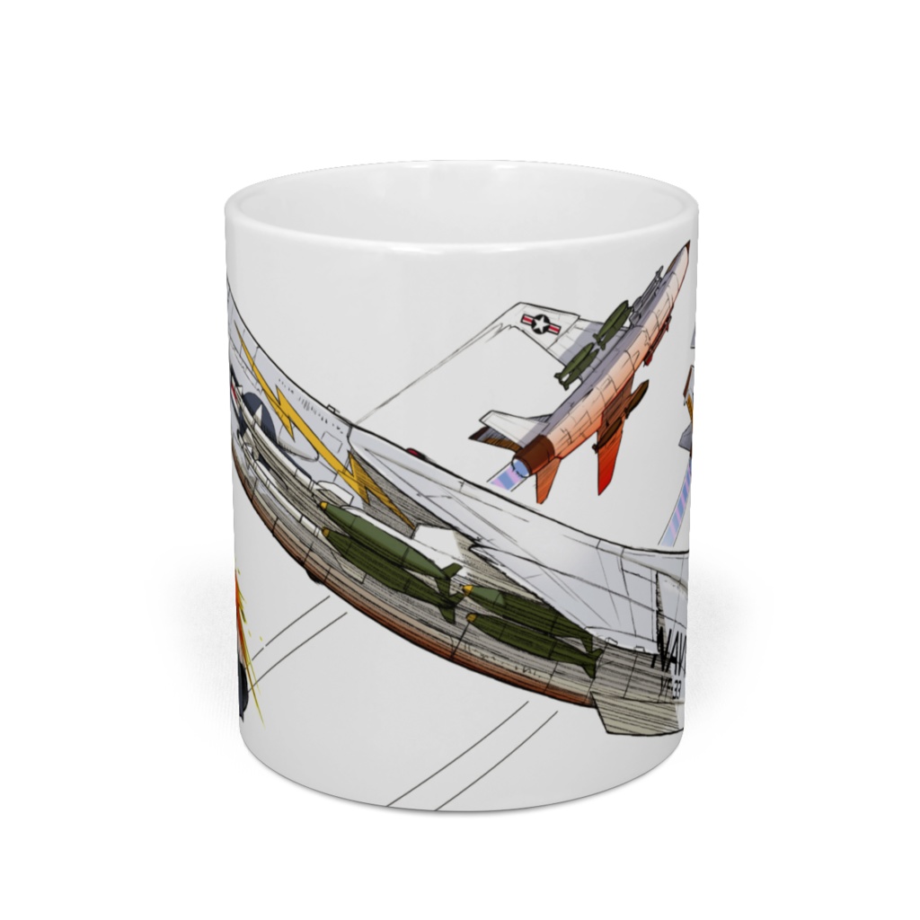 F-8戦闘機マグカップ