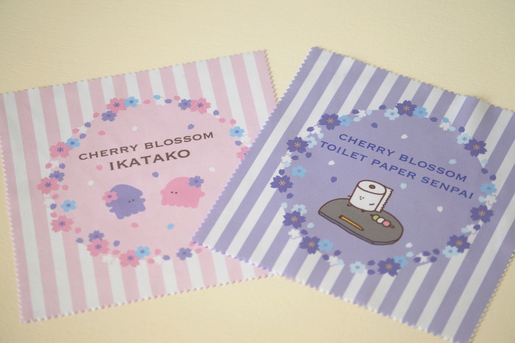 春を感じるマイクロファイバークロス