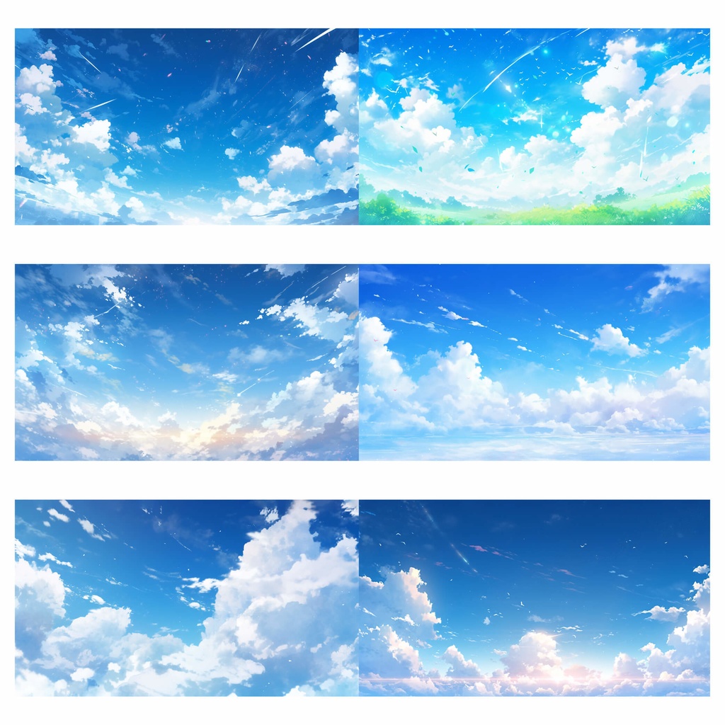 【商用利用可】綺麗な青空 - イラスト素材集