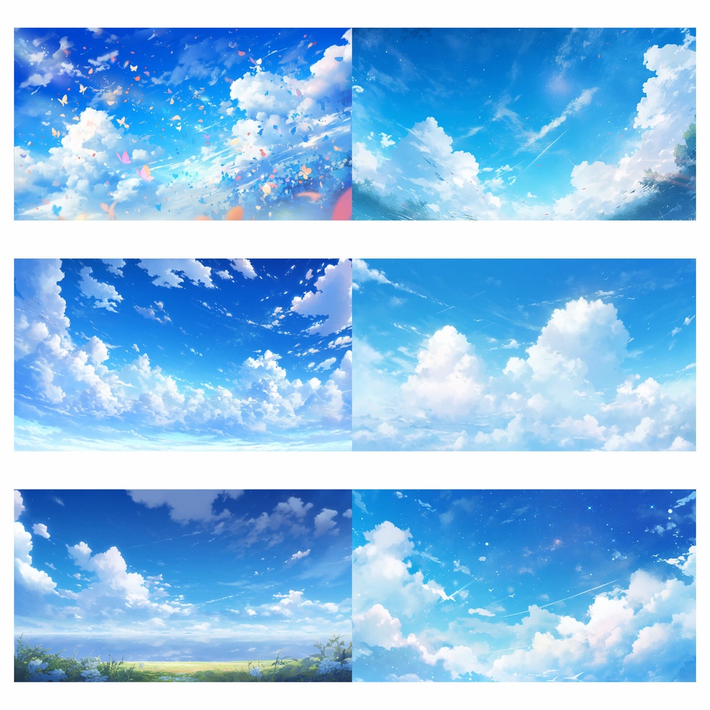 【商用利用可】綺麗な青空 - イラスト素材集