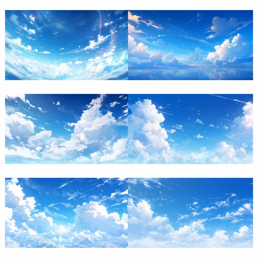【商用利用可】綺麗な青空 - イラスト素材集