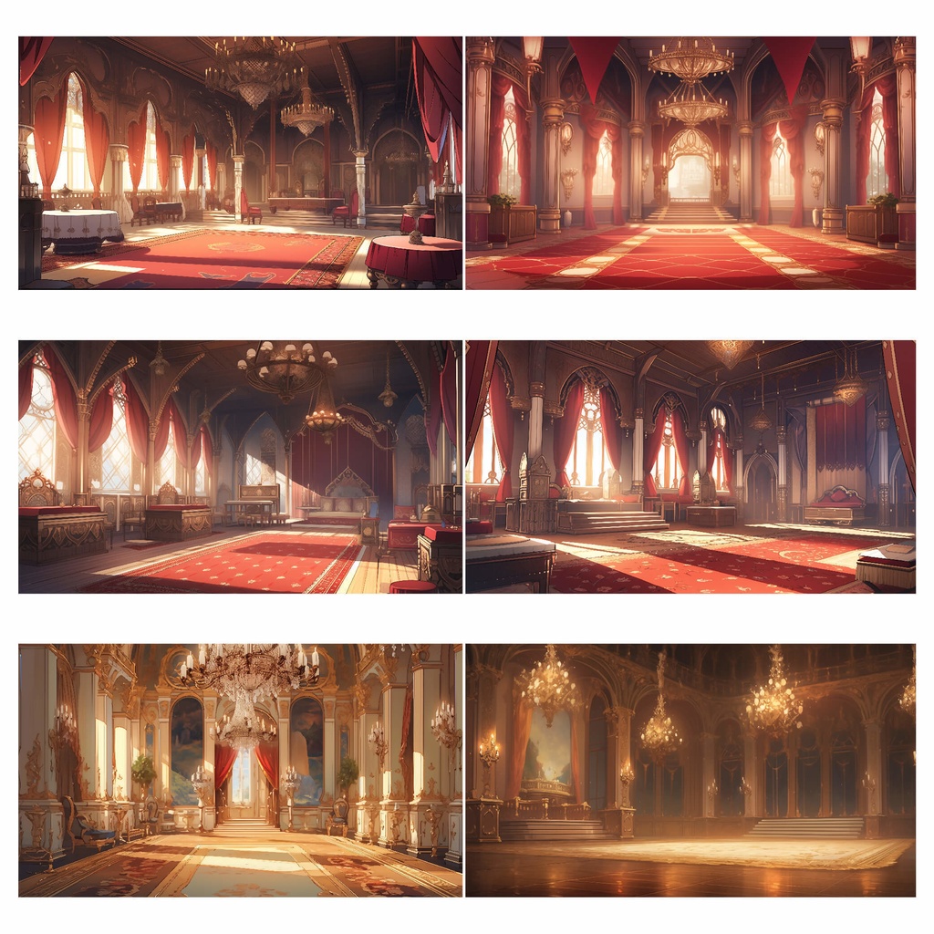 【商用利用可】城の中(王宮) - イラスト素材集