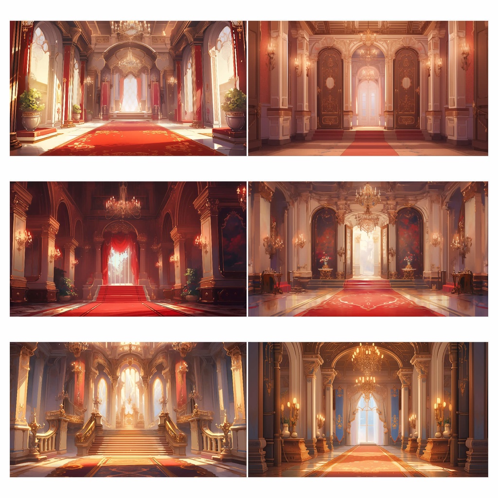 【商用利用可】城の中(王宮) - イラスト素材集