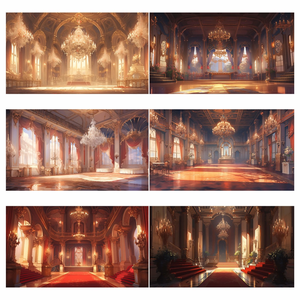 【商用利用可】城の中(王宮) - イラスト素材集