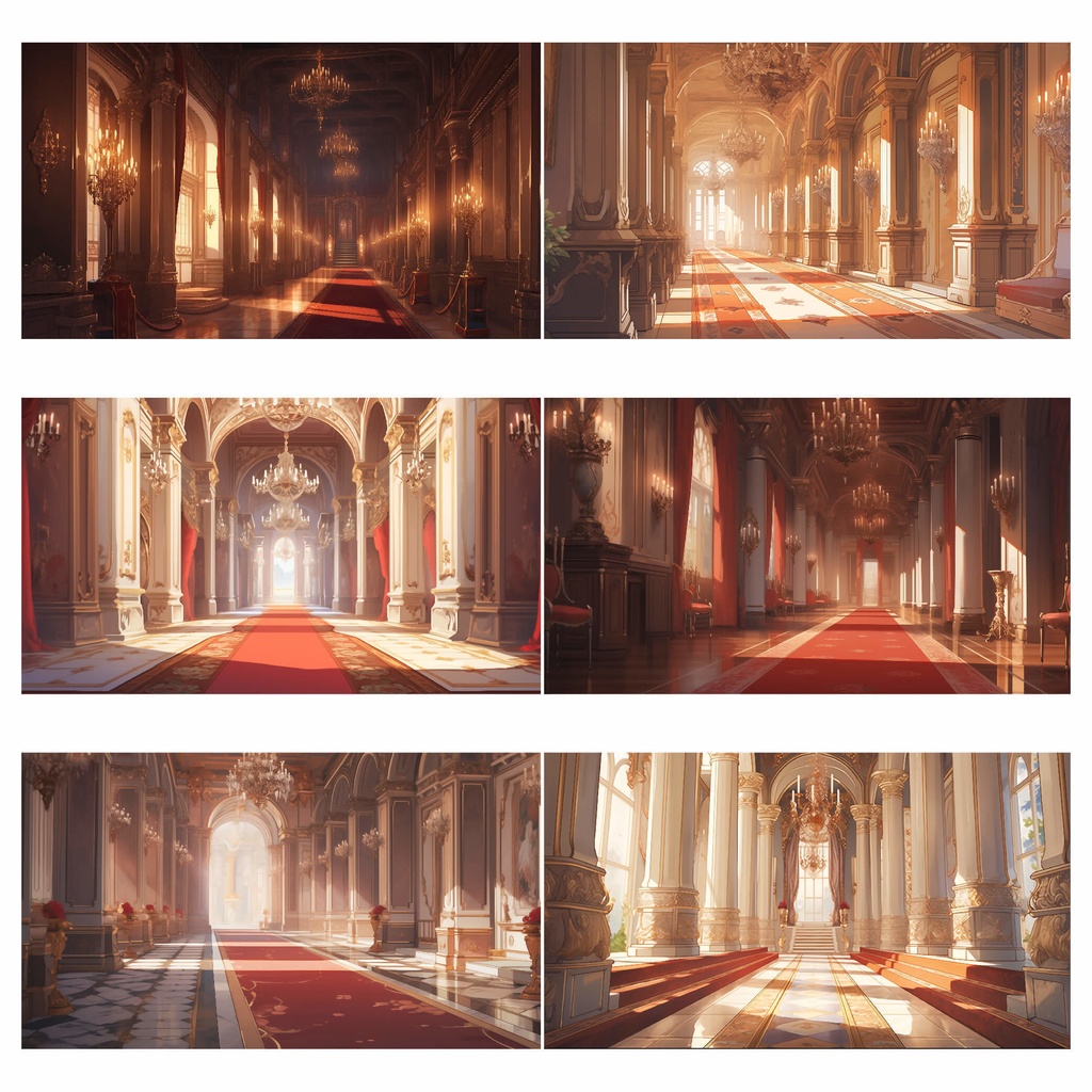 【商用利用可】城の中(王宮) - イラスト素材集