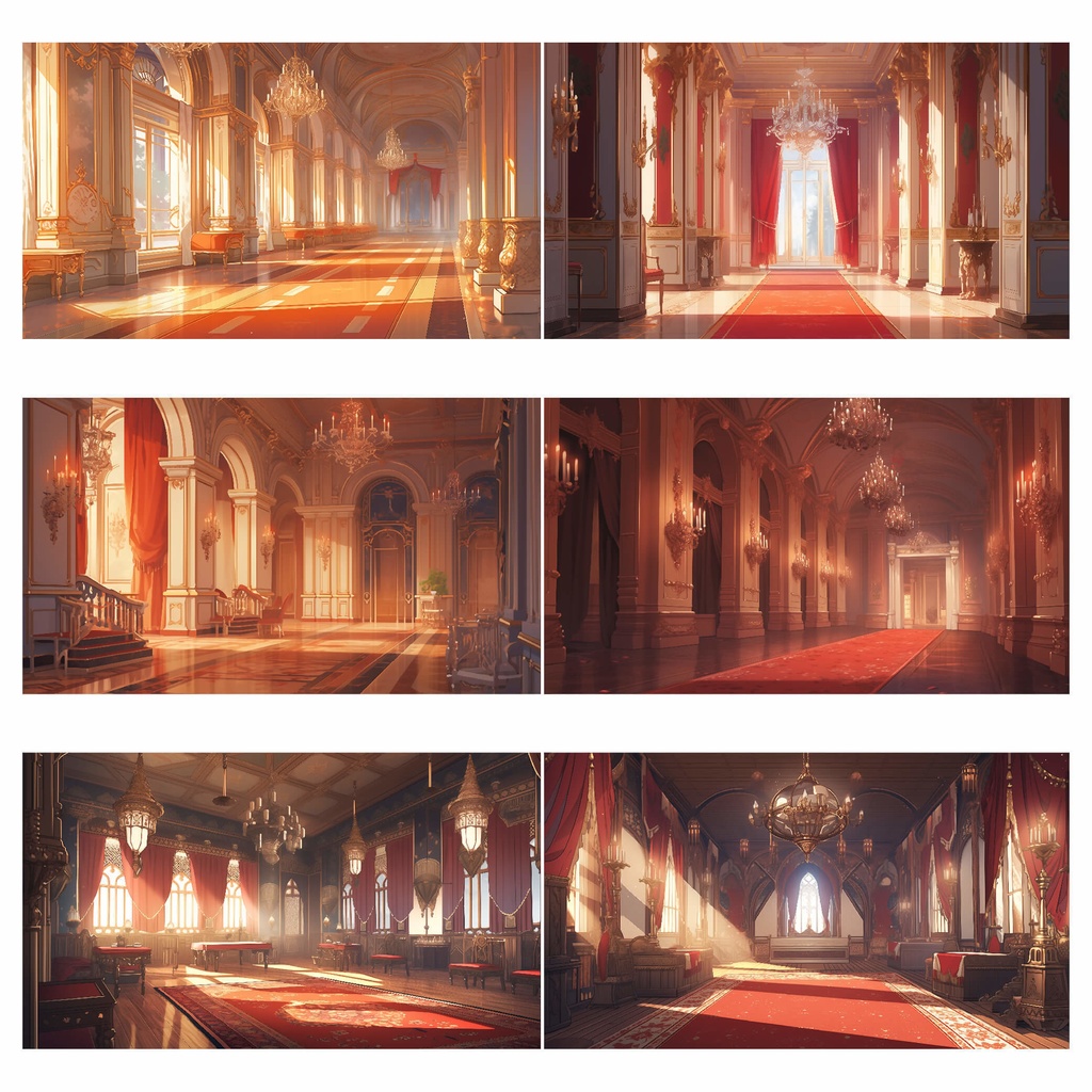 【商用利用可】城の中(王宮) - イラスト素材集