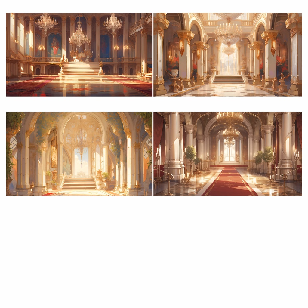 【商用利用可】城の中(王宮) - イラスト素材集