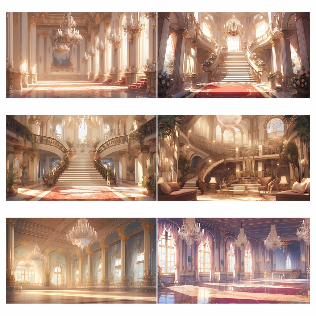 【商用利用可】皇女のお屋敷 - イラスト素材集