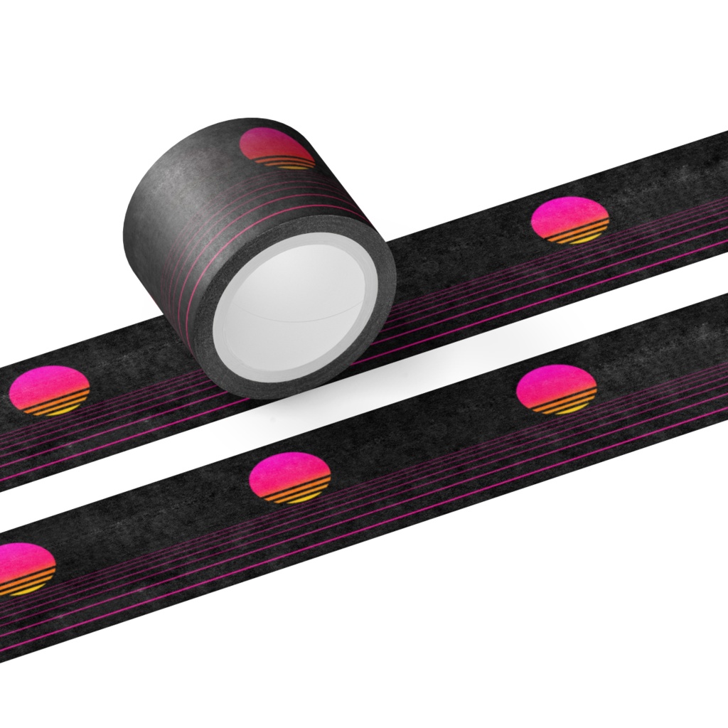 VAPORWAVE マスキングテープ