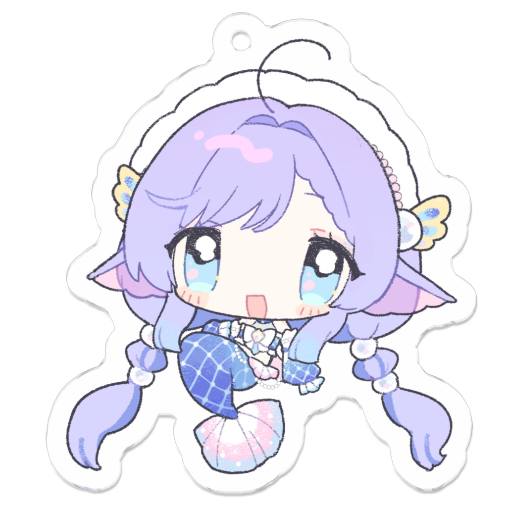【常設】きゅるながれちゃんアクキー