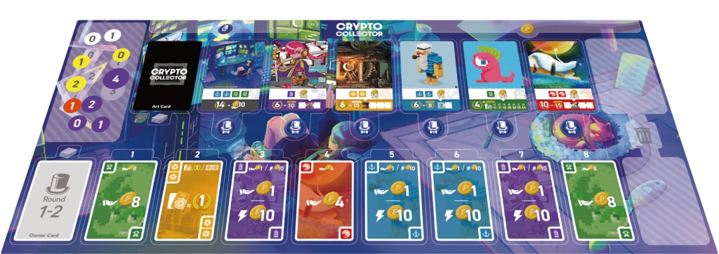 Crypto Collector|クリプトコレクター 新版 専用マットセット