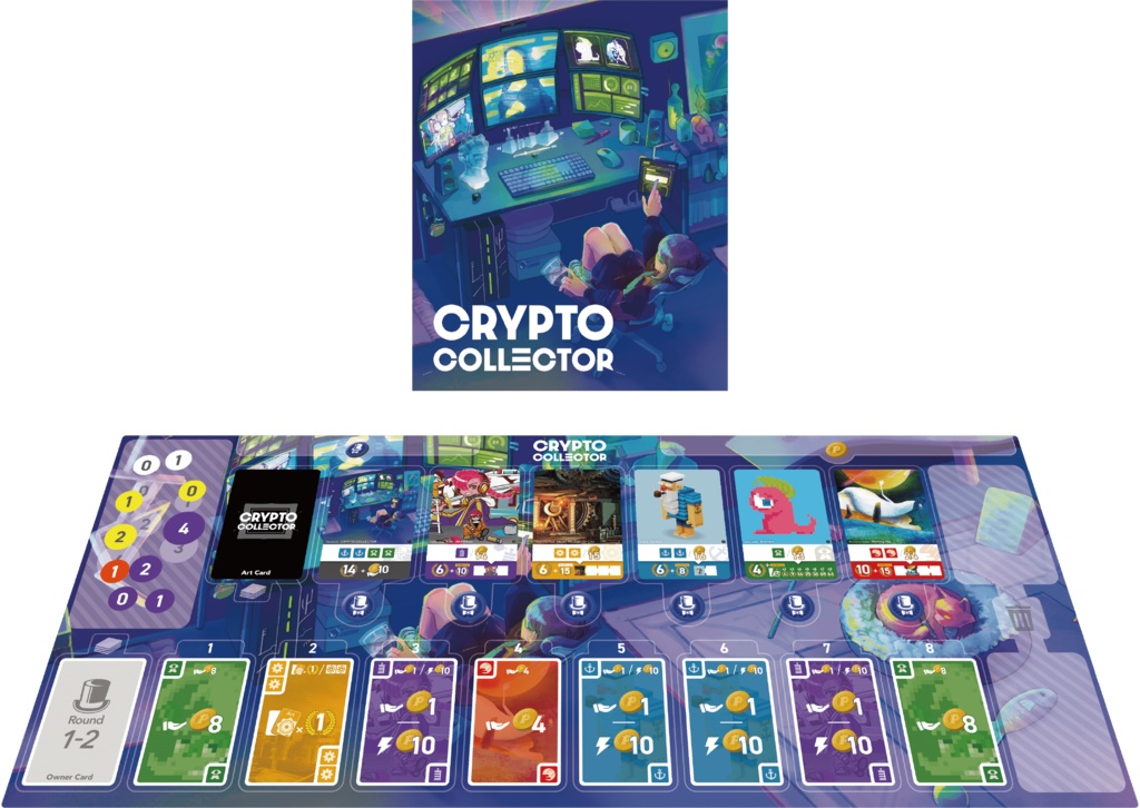 Crypto Collector｜クリプトコレクター 新版 専用マットセット