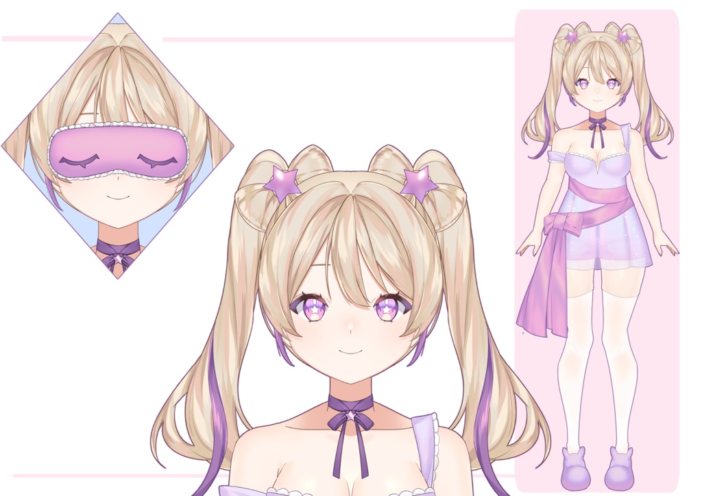 【Premade Live2Dモデル /VTuber】Sleepy Idol アイドル