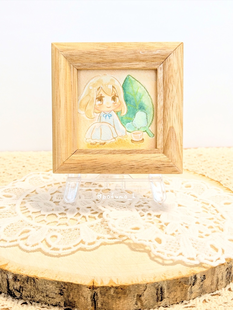 【ミニ額入り原画】みにみに絵2