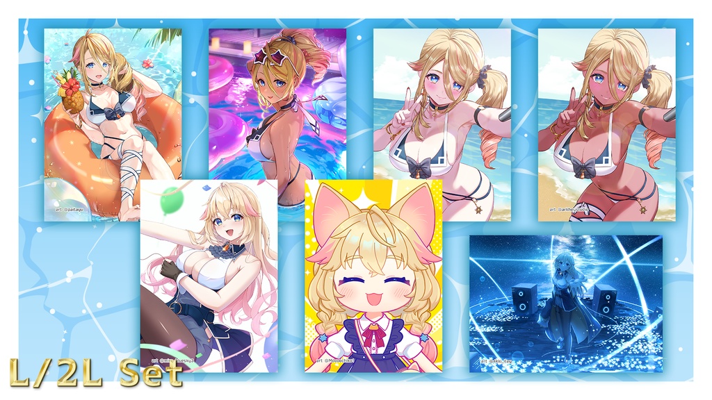 【World】Photo All Set - Tamaño L / Tamaño 2L