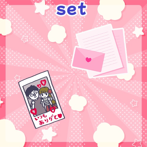 【World】¡Colección completa de postales + carta escrita a mano!【Edición limitada por tiempo y cantidad】