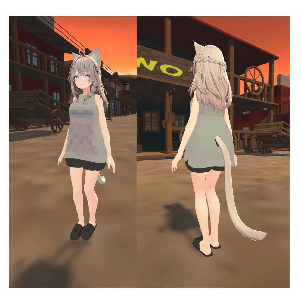 しなの♡ blender初心者♡が作った衣装♡ 近いうちに販売♡