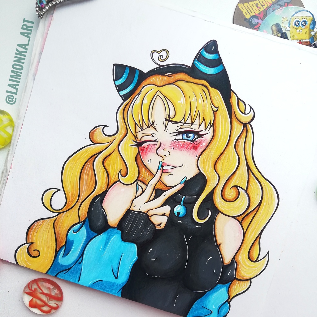 🎨 キャンバスに描かれたアクリル絵のアニメファンアート Anime fanart made to order from acrylic on canvas