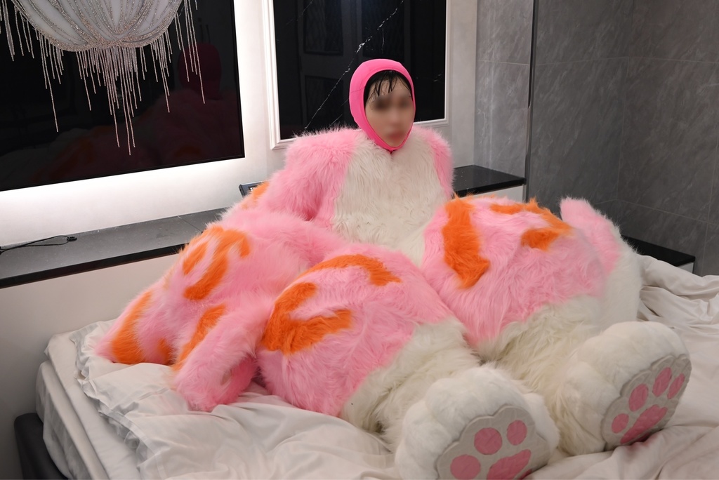 ケモノ着ぐるみの中のわたし。