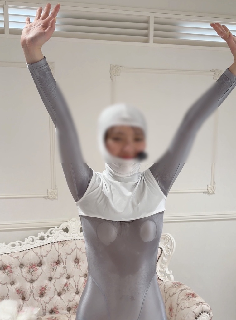 大汗!美人なOLさんが着ぐるみに入って頑張ったよ#2