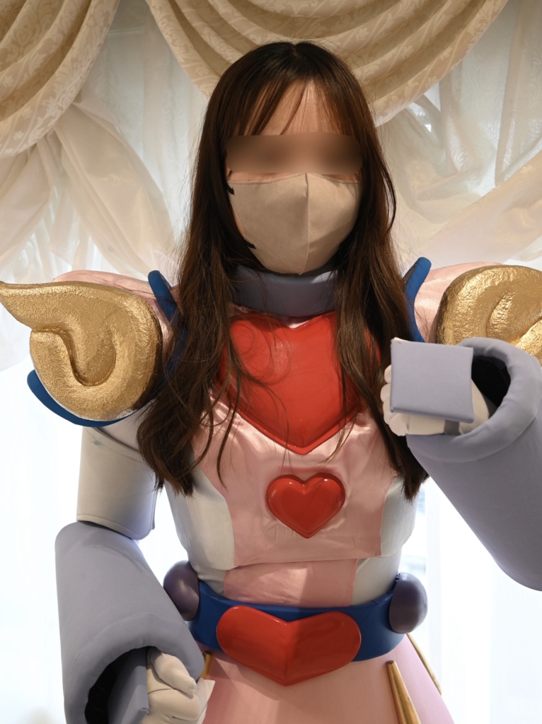美人なOLさんが特撮ロボットキャラになってみたよ