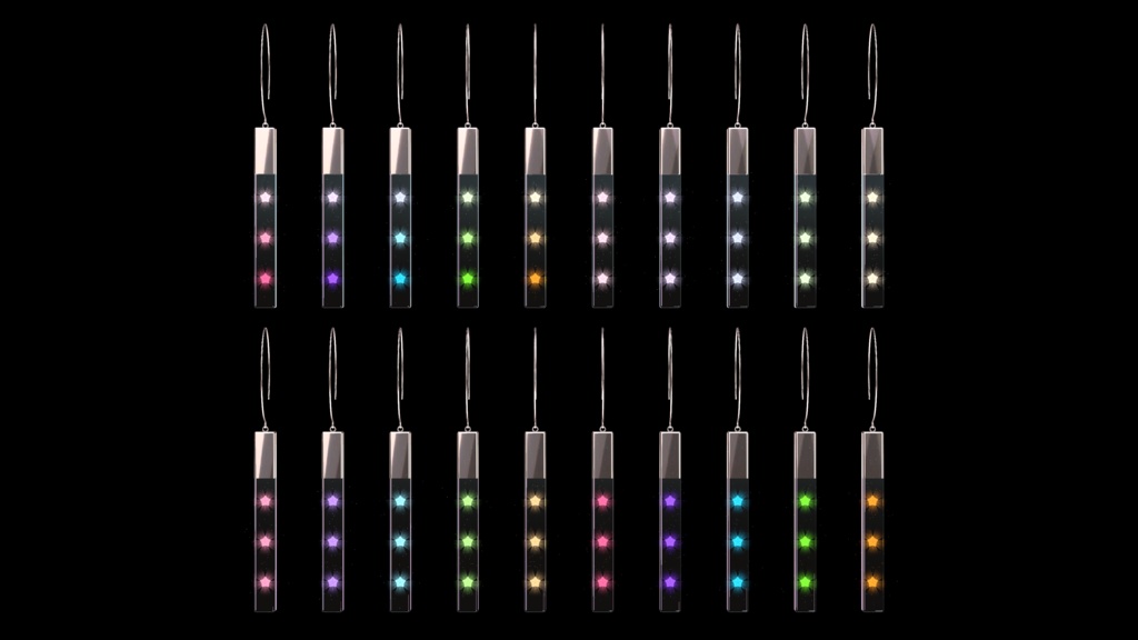 Floating Stars Earrings