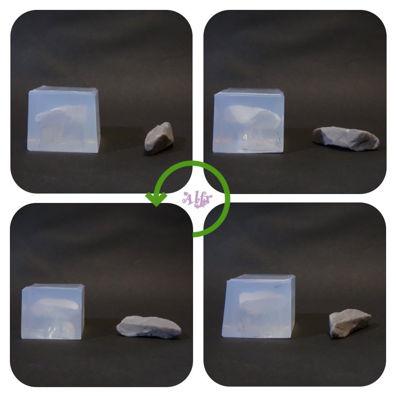 石ころシリコンモールド/K05A