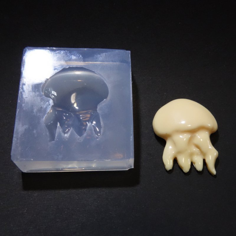 クラゲ型シリコンモールドB品 /G04B