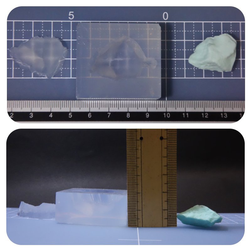 石ころシリコンモールド/K05