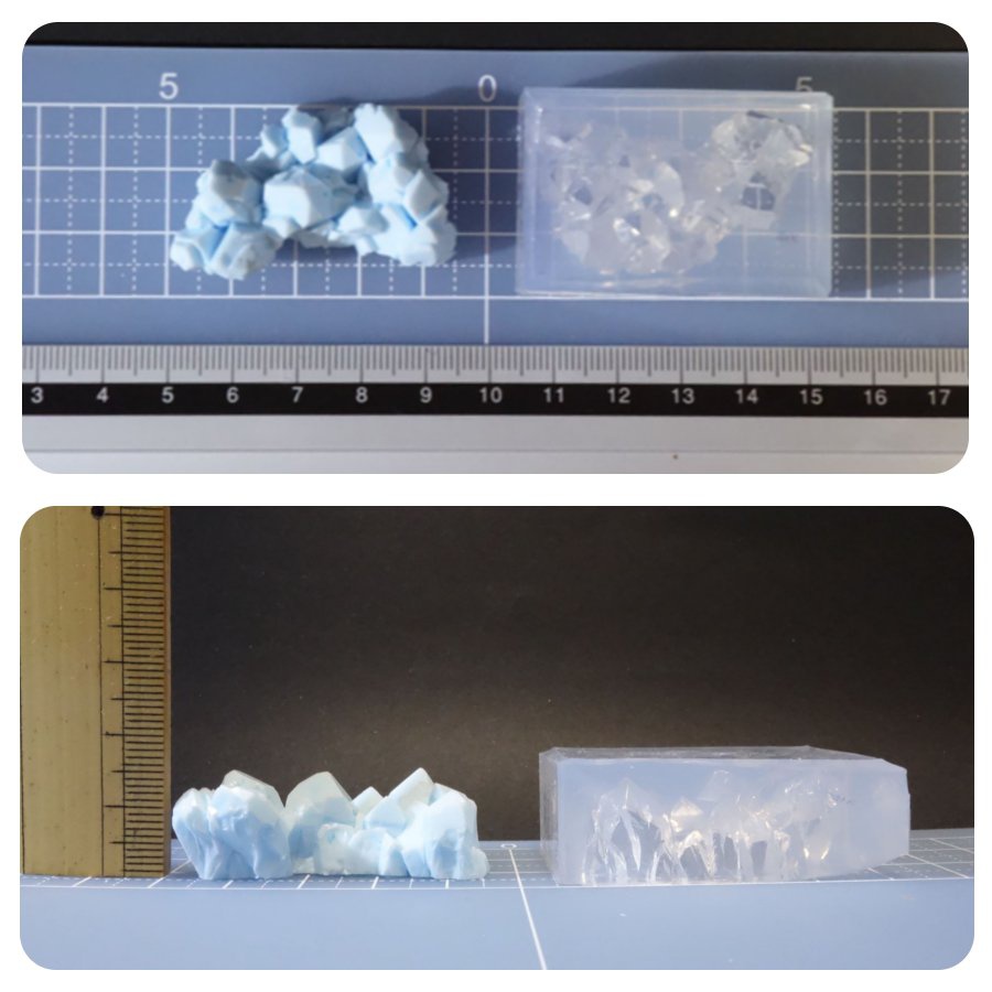 アメジスト風シリコン型B品/K03薄型B角欠け