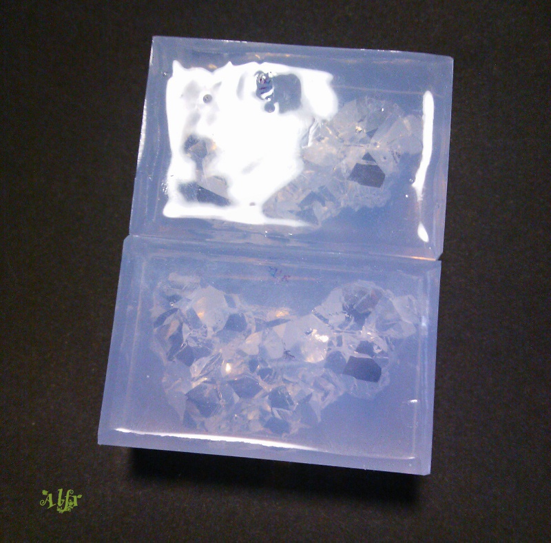 アメジスト風シリコン型B品/K03薄型B異物あり