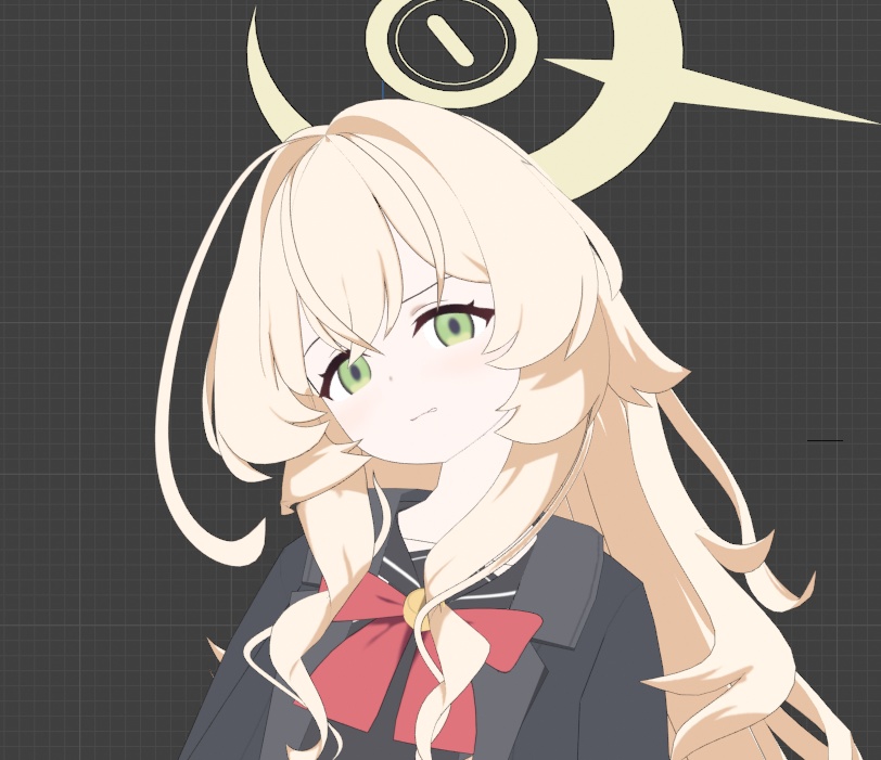 【3Dモデル】ニヤニヤ教授