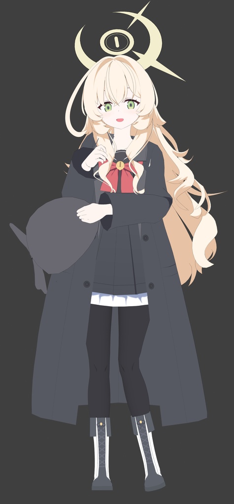 【3Dモデル】ニヤニヤ教授