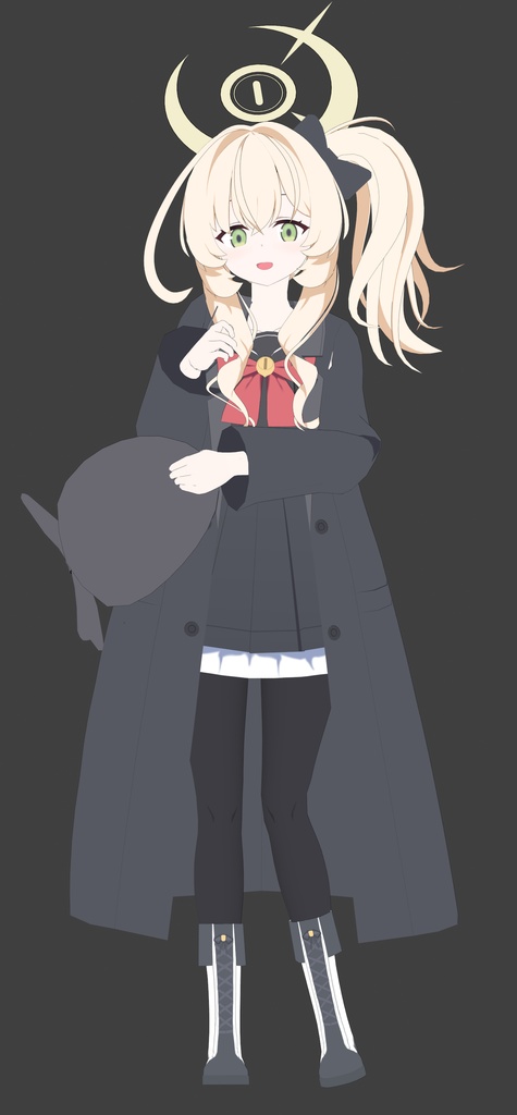 【3Dモデル】ニヤニヤ教授