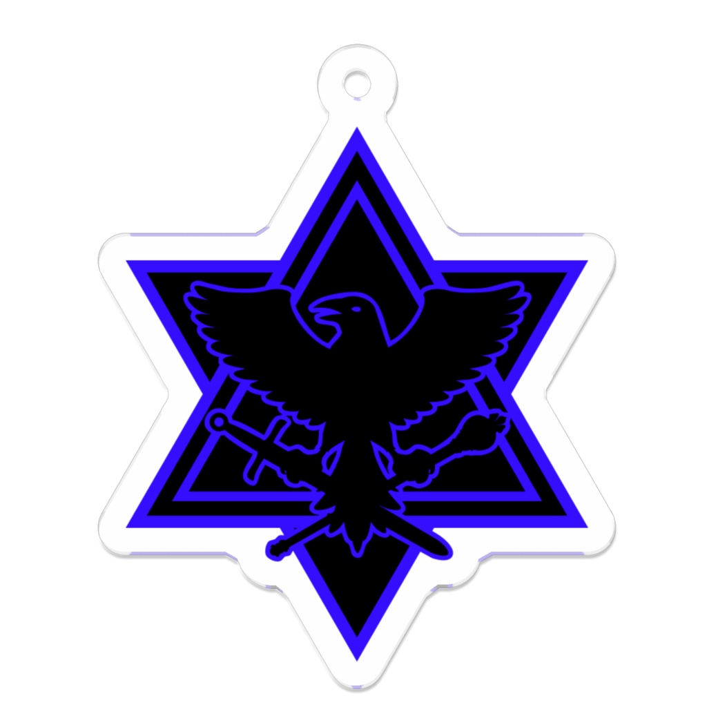 蒼鴉騎士団 紋章アクキー