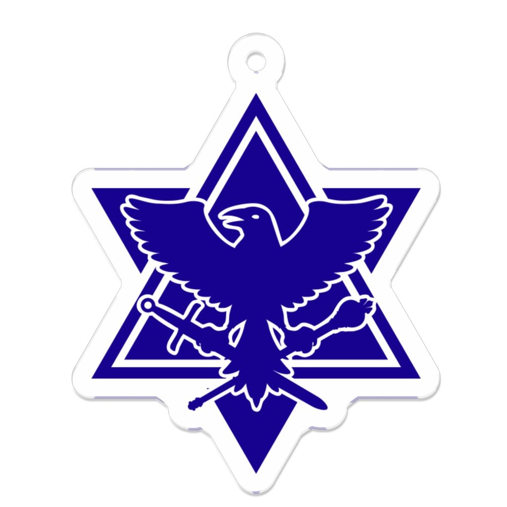 蒼鴉騎士団　紋章アクキー