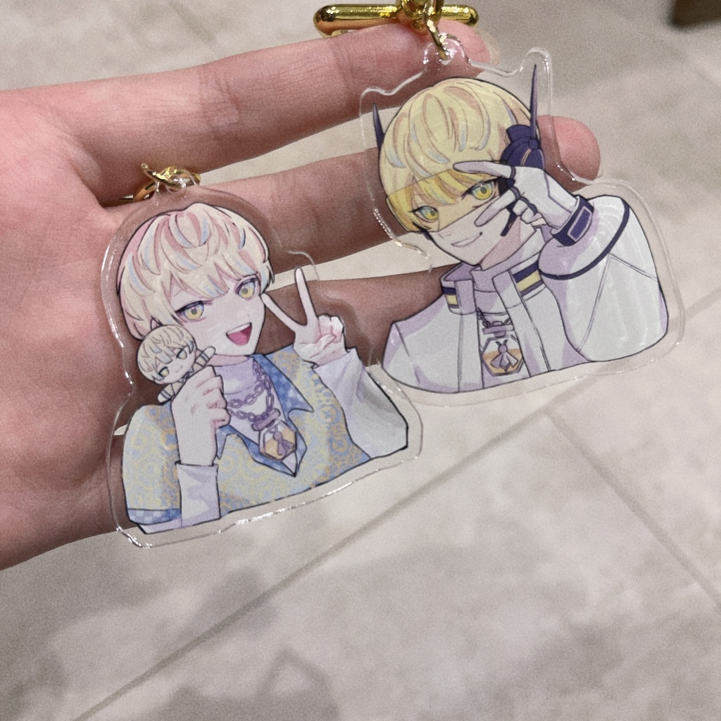 アクリルキーホルダー