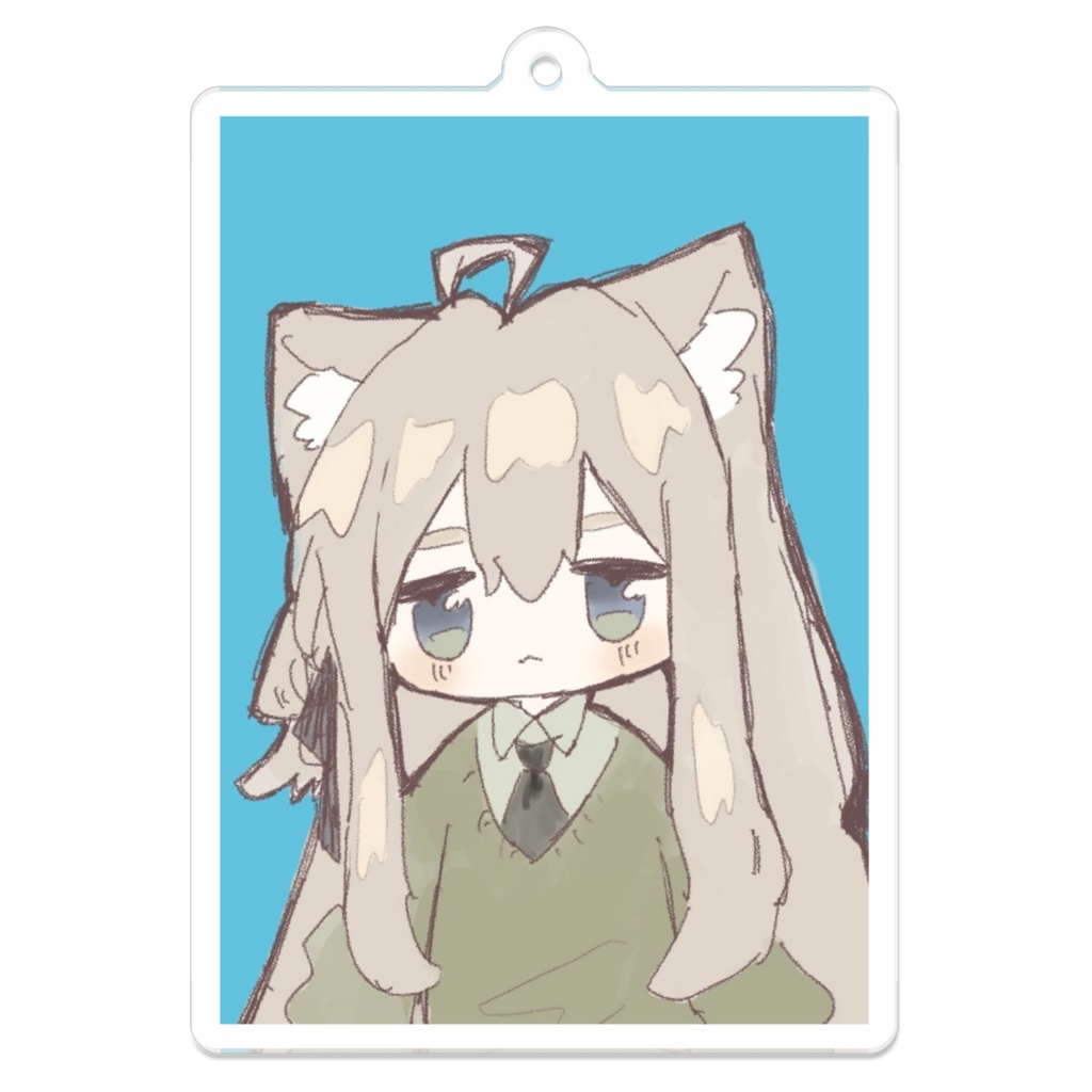 【二次創作】キプフェル 証明写真風 アクリルキーホルダー