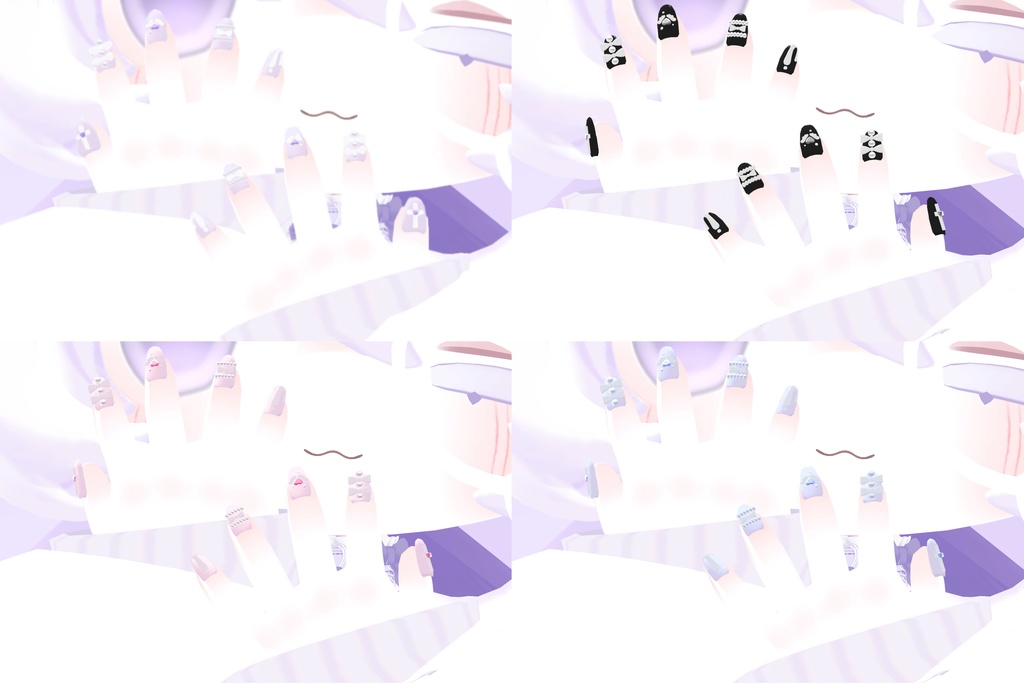 ♡ riboha ꔛ ♡ nail ♡