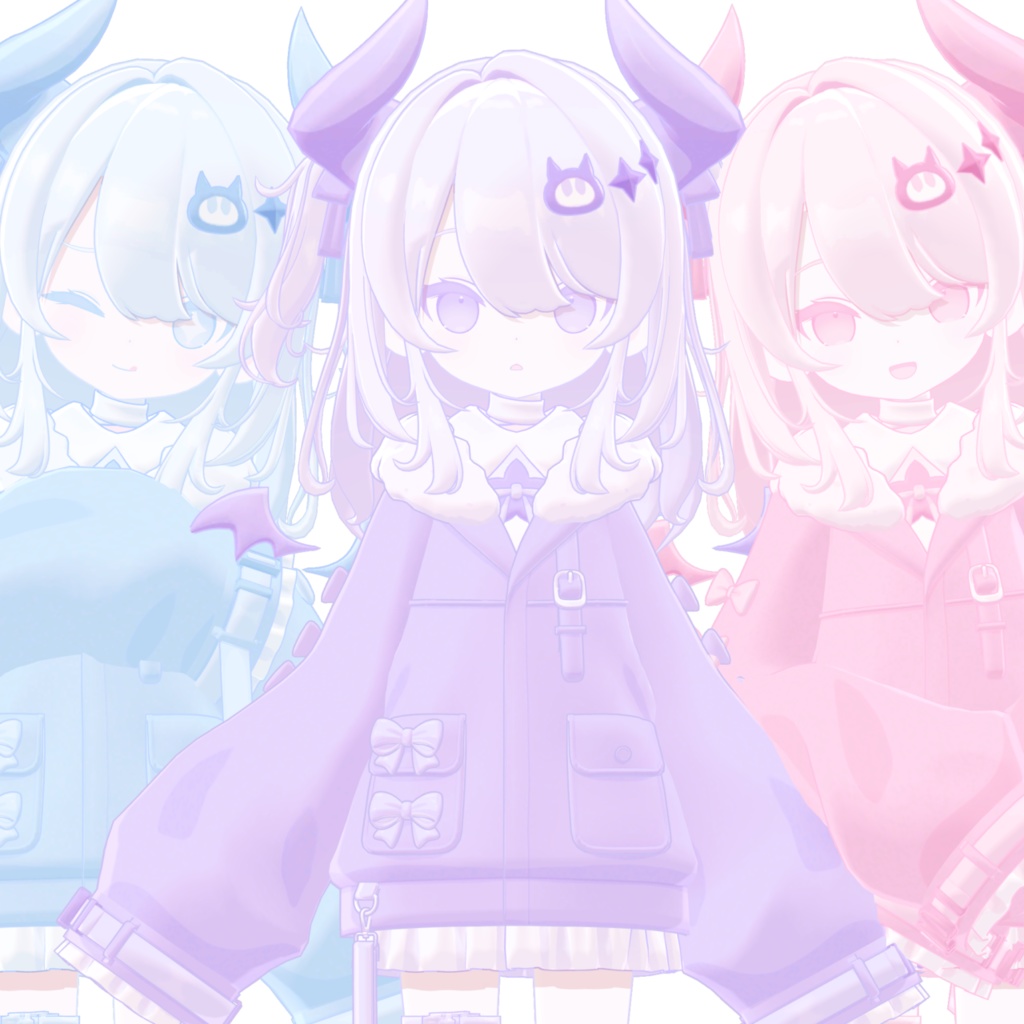♡ 【なのでび専用】pastel wataame texture&material ♡