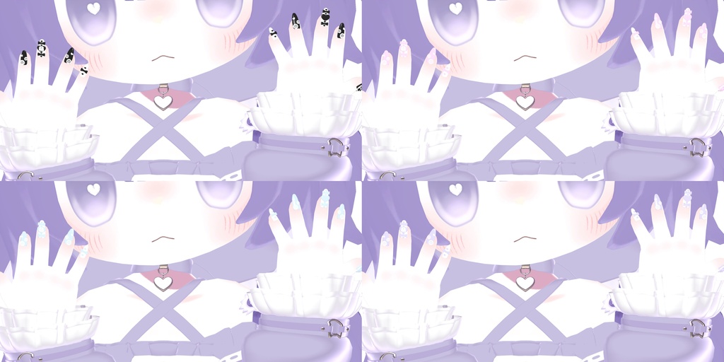 ♡ 【3アバター対応】moe naruto nail ♡
