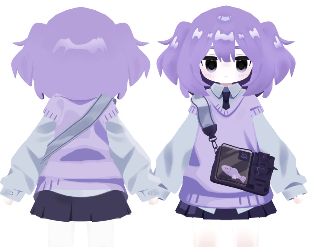 ♡ 【キプフェル対応】こあくまハーフツイン ♡