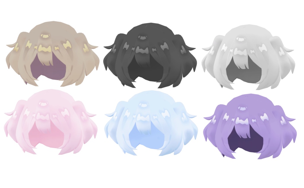 ♡ 【キプフェル対応】こあくまハーフツイン ♡